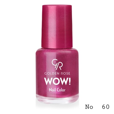 GOLDEN ROSE Wow! Nail Color 6ml-60